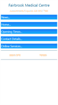 Mobile Screenshot of fairbrookmedical.co.uk